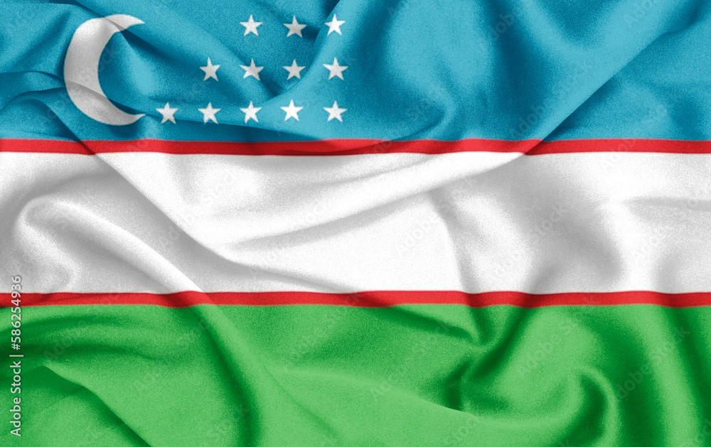 Flag Uzbekistan