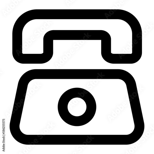 Phone telephone icon.