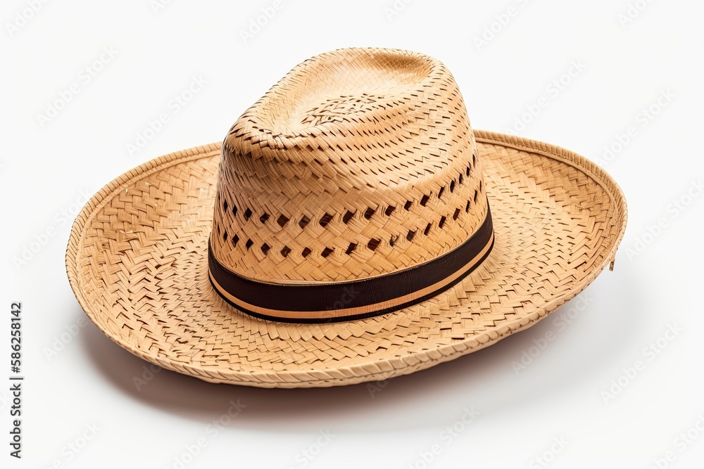 Man Wearing a Traditional Hispanic Sombrero Hat for a Colorful Festive Mayo Celebration in America. Generative AI Man Wearing a Traditional Hispanic Sombrero Hat for a Colorful Festive Mayo Celebration in America. Generative AI