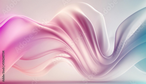 Abstract Background. Abstract Light Background. Abstract 3D Background. Abstract Fluid Wave 3D Background. Gradient design element for backgrounds, banners, wallpapers, posters and covers.
