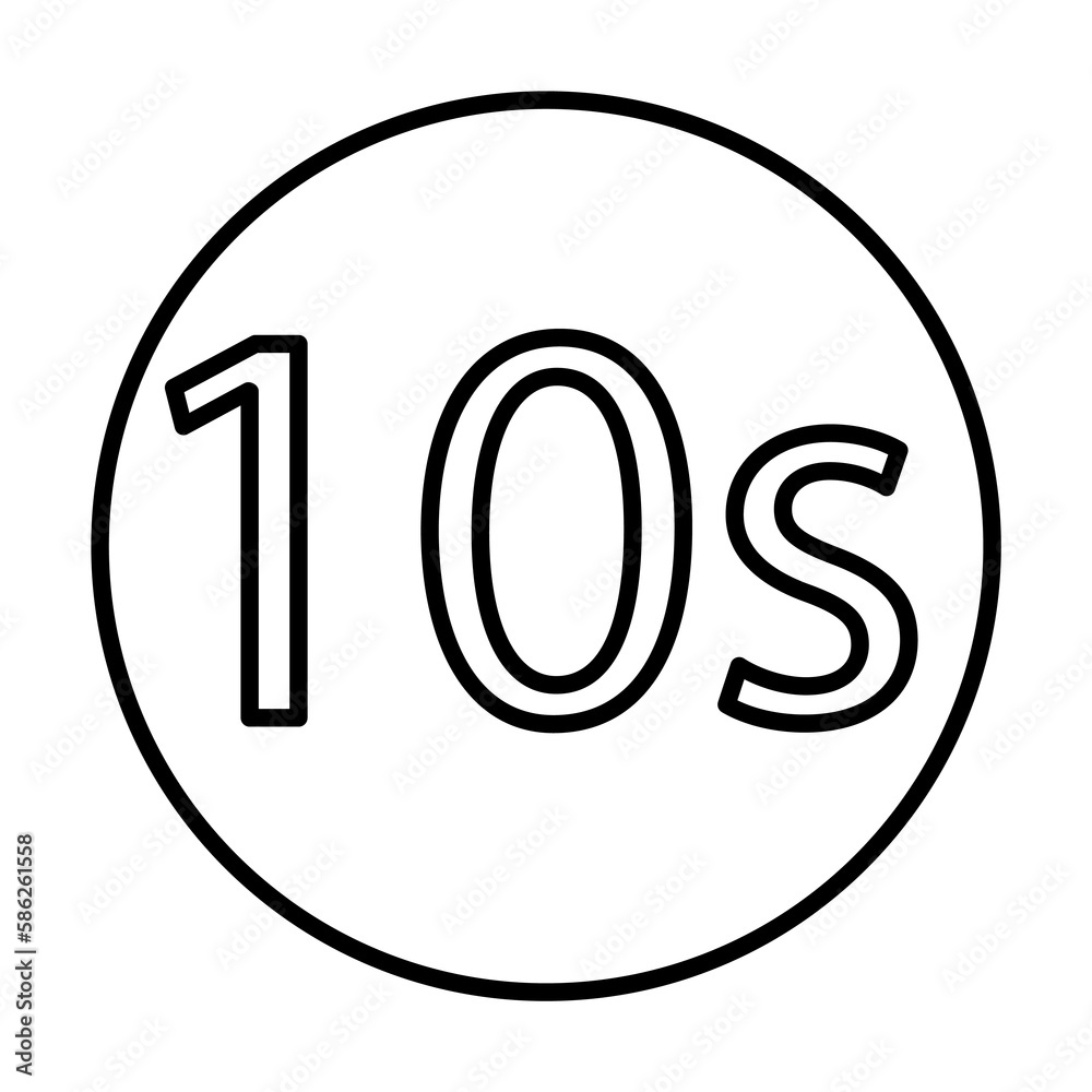 Timer sign icon. Element of image sign for mobile concept and web apps illustration. Thin line icon for website design and development, app development. Premium icon