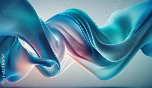 Wallpaper Mural Abstract Background. Abstract Light Background. Abstract 3D Background. Abstract Fluid Wave 3D Background. Gradient design element for backgrounds, banners, wallpapers, posters and covers. Torontodigital.ca