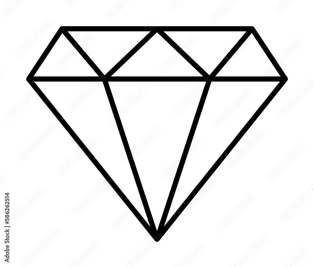 jewelry store sign icon. Element of navigation sign icon. Thin line icon for website design and development, app development. Premium icon jewelry store sign icon. Element of navigation sign icon. Thin line icon for website design and development, app development. Premium icon
