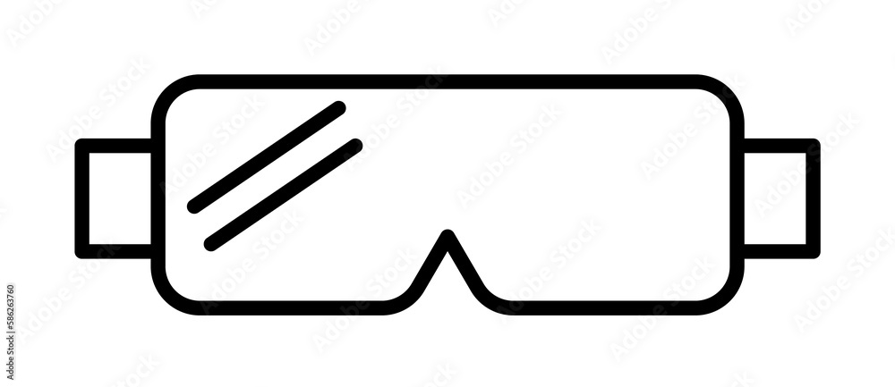 mask. Element of construction icon for mobile concept and web apps. Thin line mask can be used for web and mobile on white bakgorund mask. Element of construction icon for mobile concept and web apps. Thin line mask can be used for web and mobile on white bakgorund