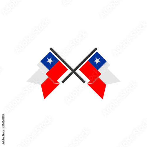 Free Download Chile flags icon set, Chile independence day icon set vector sign symbol - GFXLoad