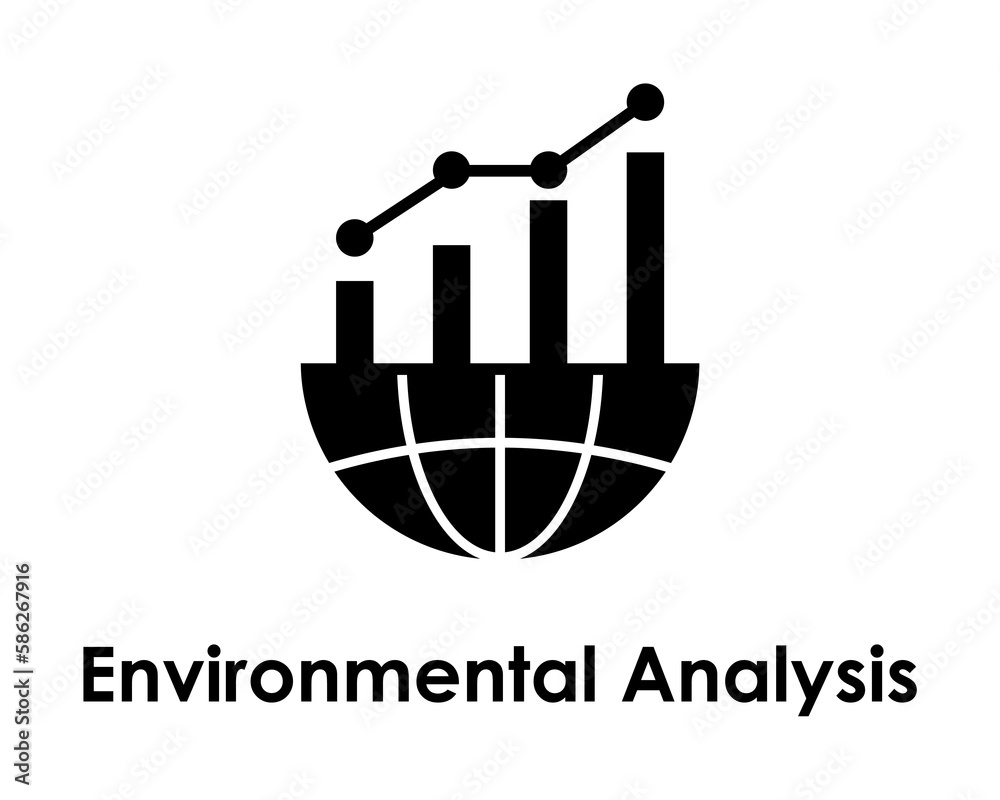 global, chart, environmental analysis icon. Element of business icon for mobile concept and web apps. Detailed global, chart, environmental analysis icon can be used for web