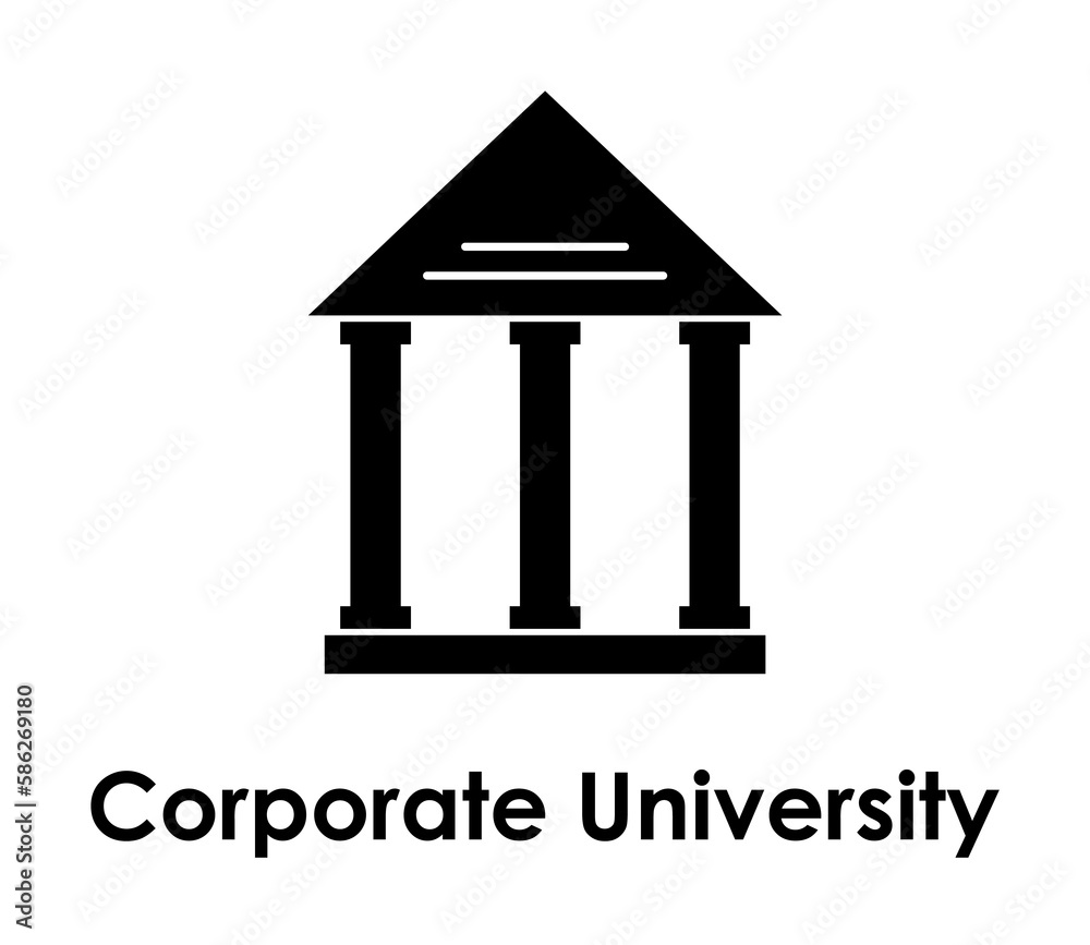 bank, building, corporate university icon. One of the business collection icons for websites, web design, mobile app bank, building, corporate university icon. One of the business collection icons for websites, web design, mobile app