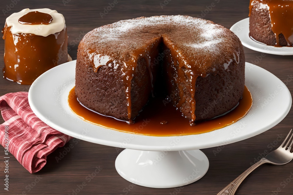 Sticky Toffee Pudding, generative art by A.I. Sticky Toffee Pudding, generative art by A.I.