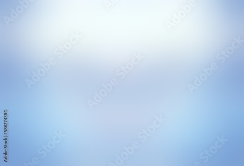 Light blue blur empty background half tramsparent effect. Matte glass texture.