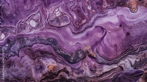 Beautiful Purple Marble Texture Background for Elegant Projects Generative AI 