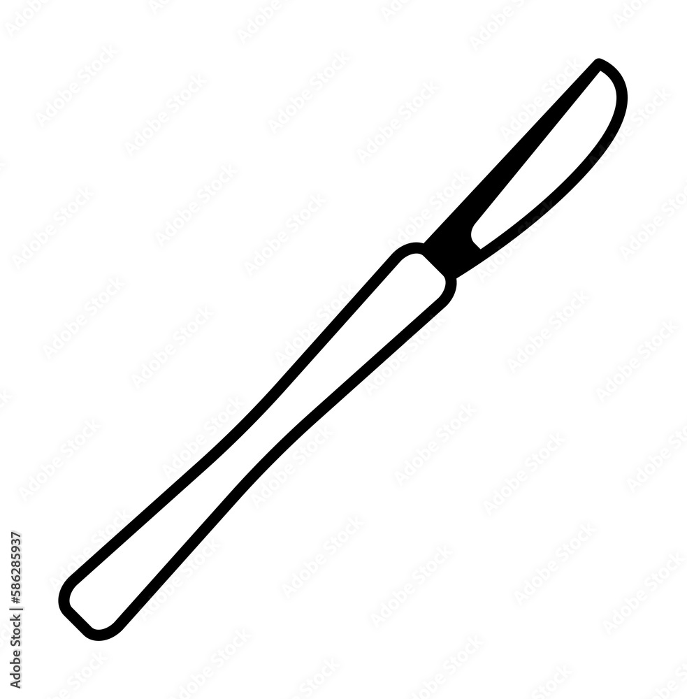 blade icon. Element of plastic surgery icon for mobile concept and web apps. Thin line blade icon can be used for web and mobile blade icon. Element of plastic surgery icon for mobile concept and web apps. Thin line blade icon can be used for web and mobile