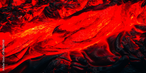 Lava from a volcano texture