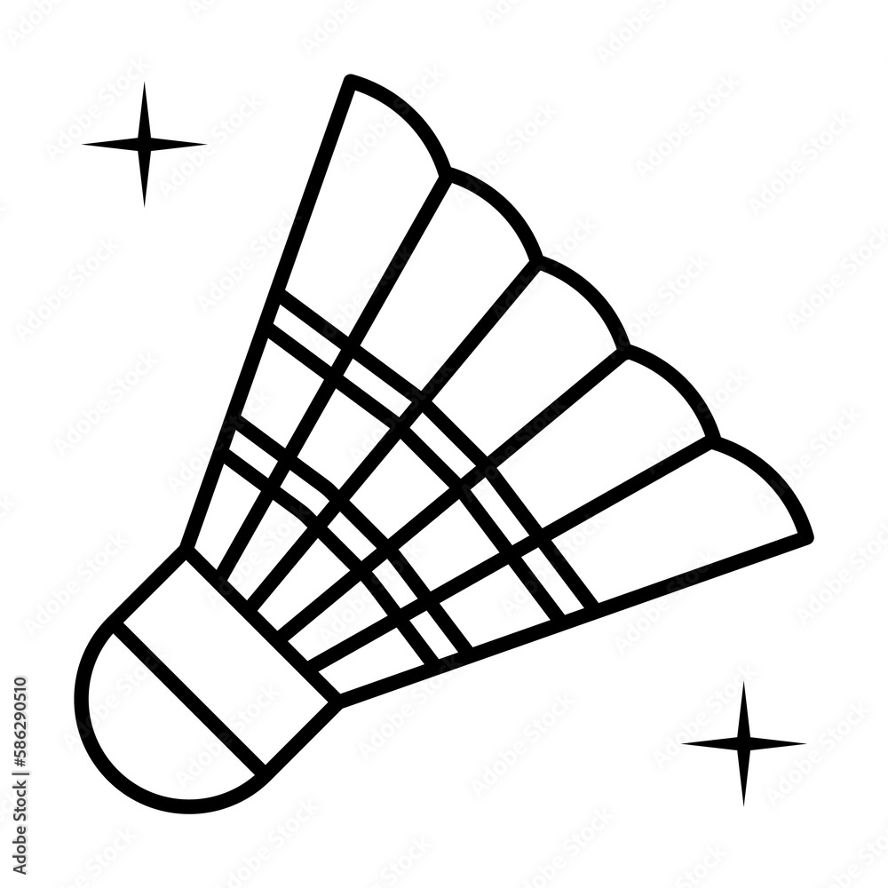 Badminton, sport icon. Element of sport thin line icon Badminton, sport icon. Element of sport thin line icon