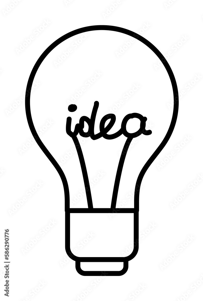 idea icon. Element of sturt up icon for mobile concept and web apps. Thin line idea icon can be used for web and mobile idea icon. Element of sturt up icon for mobile concept and web apps. Thin line idea icon can be used for web and mobile