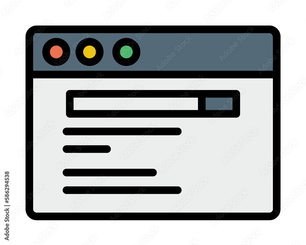 Browser, web site, search icon. Simple color with outline elements of internet explorer icons for ui and ux, website or mobile application Browser, web site, search icon. Simple color with outline elements of internet explorer icons for ui and ux, website or mobile application