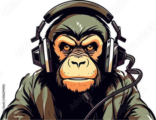 scimmia DJ 001