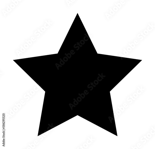 five-pointed star icon. Element of military for mobile concept and web apps. Detailed five-pointed star icon can be used for web and mobile. Premium icon