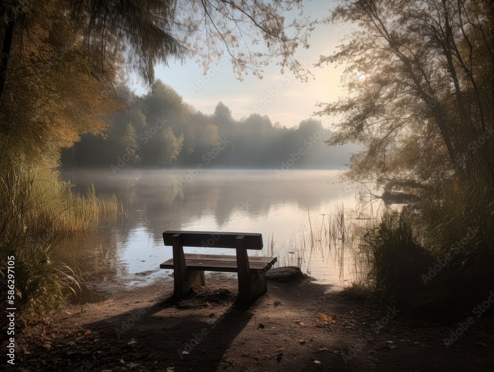 Bench by the Lake