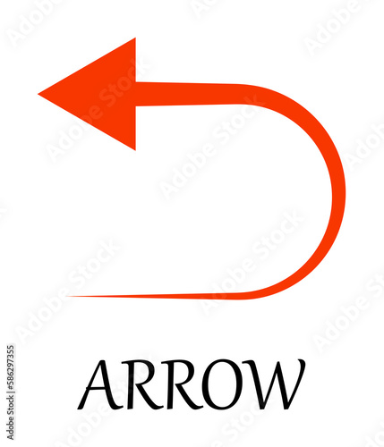 colored arrow back icon. Element of web icon for mobile concept and web apps. Detailed colored arrow back icon can be used for web and mobile. Premium icon