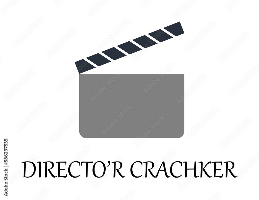 colored director cracker icon. Element of web icon for mobile concept and web apps. Detailed colored director cracker icon can be used for web and mobile. Premium icon