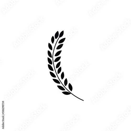 wheat icon, vector best flat icon, EPS