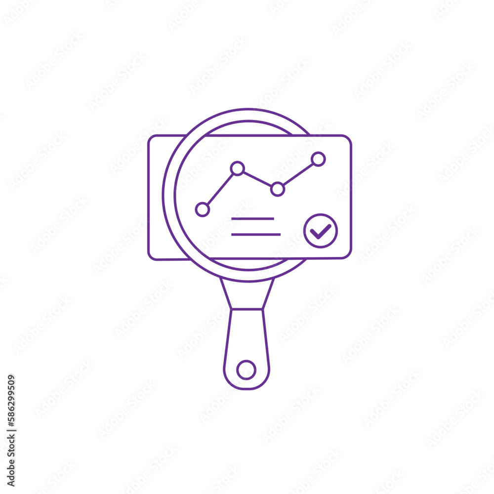 data quality assessment or study case thin line icon. concept of fraud search or accounting plan symbol. stroke art trend modern paperwork logotype graphic web linear market design isolated on white data quality assessment or study case thin line icon. concept of fraud search or accounting plan symbol. stroke art trend modern paperwork logotype graphic web linear market design isolated on white