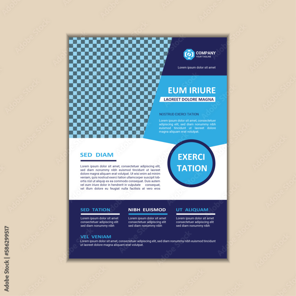 Vector corporate business flyer design template, simple and clean a4 size with bleed. Vector corporate business flyer design template, simple and clean a4 size with bleed.