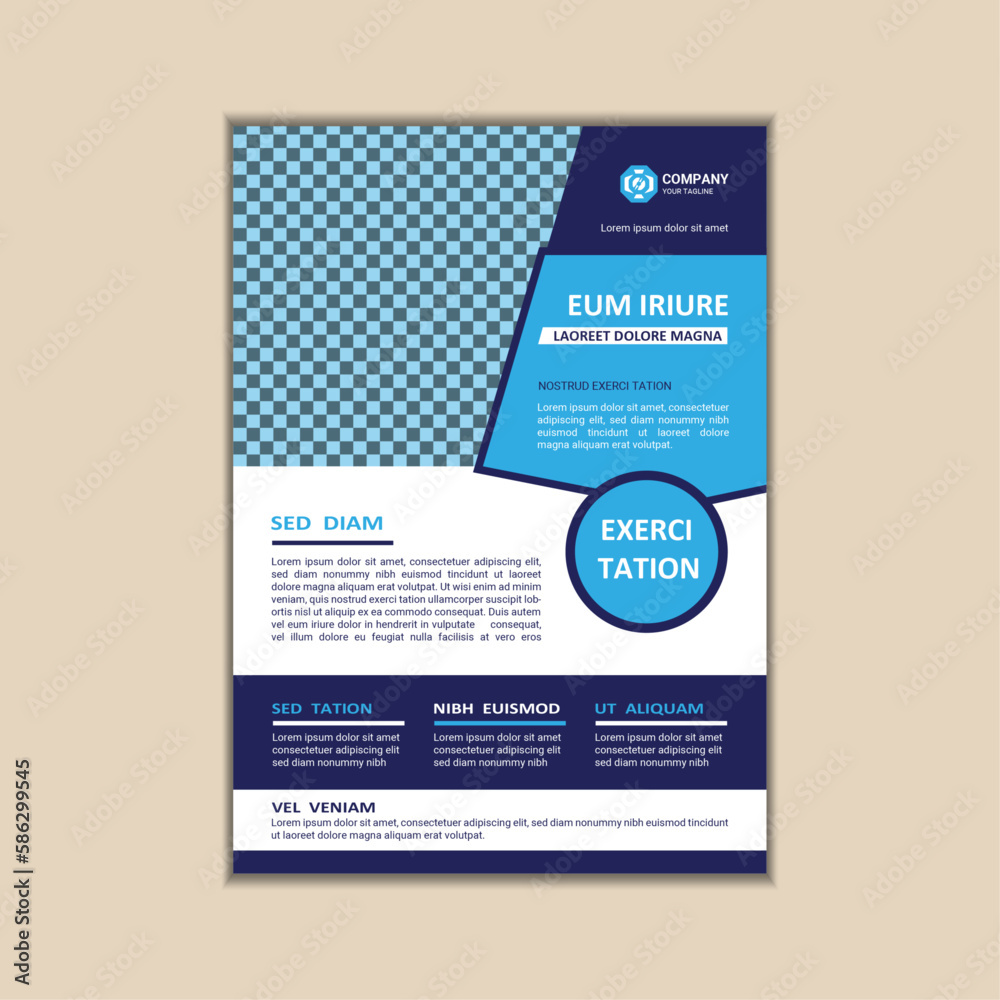 Vector corporate business flyer design template, simple and clean a4 size with bleed. Vector corporate business flyer design template, simple and clean a4 size with bleed.