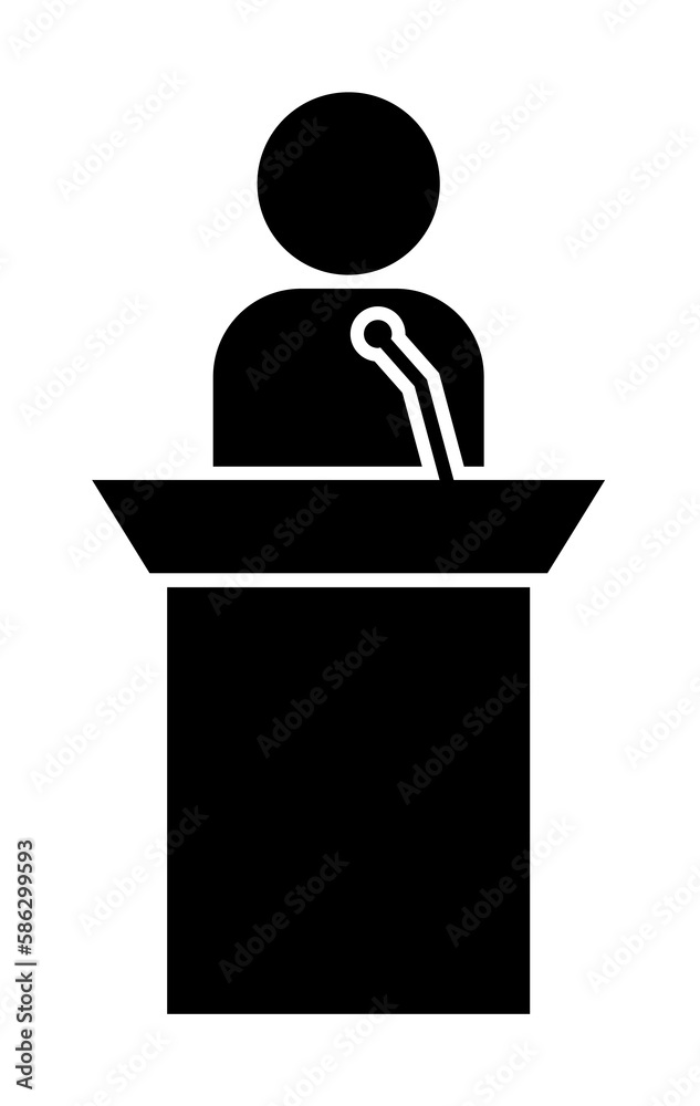 a speech from the rostrum icon. Element of conversation icon for mobile concept and web apps. Isolated a speech from the rostrum icon can be used for web and mobile a speech from the rostrum icon. Element of conversation icon for mobile concept and web apps. Isolated a speech from the rostrum icon can be used for web and mobile