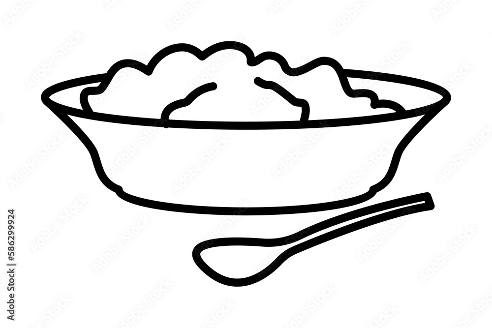 puree plates icon. Element of food icon for mobile concept and web apps. Thin line puree plates icon can be used for web and mobile puree plates icon. Element of food icon for mobile concept and web apps. Thin line puree plates icon can be used for web and mobile
