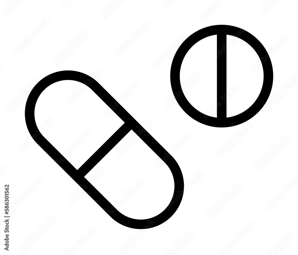 pills icon. Element of science icon for mobile concept and web apps. Thin line pills icon can be used for web and mobile pills icon. Element of science icon for mobile concept and web apps. Thin line pills icon can be used for web and mobile