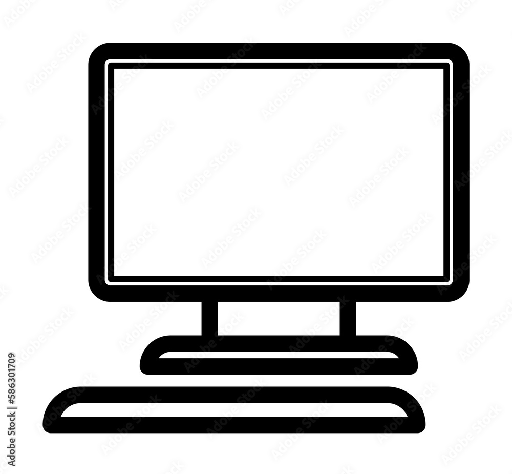monitor icon. Element of science icon for mobile concept and web apps. Thin line monitor icon can be used for web and mobile monitor icon. Element of science icon for mobile concept and web apps. Thin line monitor icon can be used for web and mobile