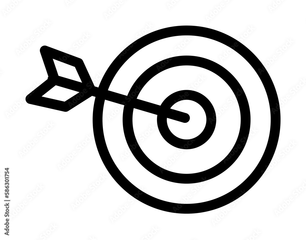 goal and bow icon. Element of science icon for mobile concept and web apps. Thin line goal and bow icon can be used for web and mobile goal and bow icon. Element of science icon for mobile concept and web apps. Thin line goal and bow icon can be used for web and mobile
