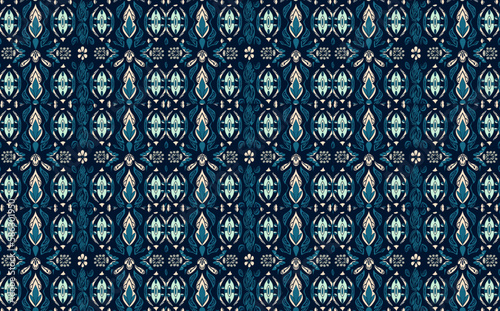 Ikat Symphony, Harmonizing Colors and Patterns in Fashion, Home Decor, The Art of Ikat, Discovering the Mesmerizing World of Patterns and Colors, Threads of Tradition, ethnic seamless pattern
