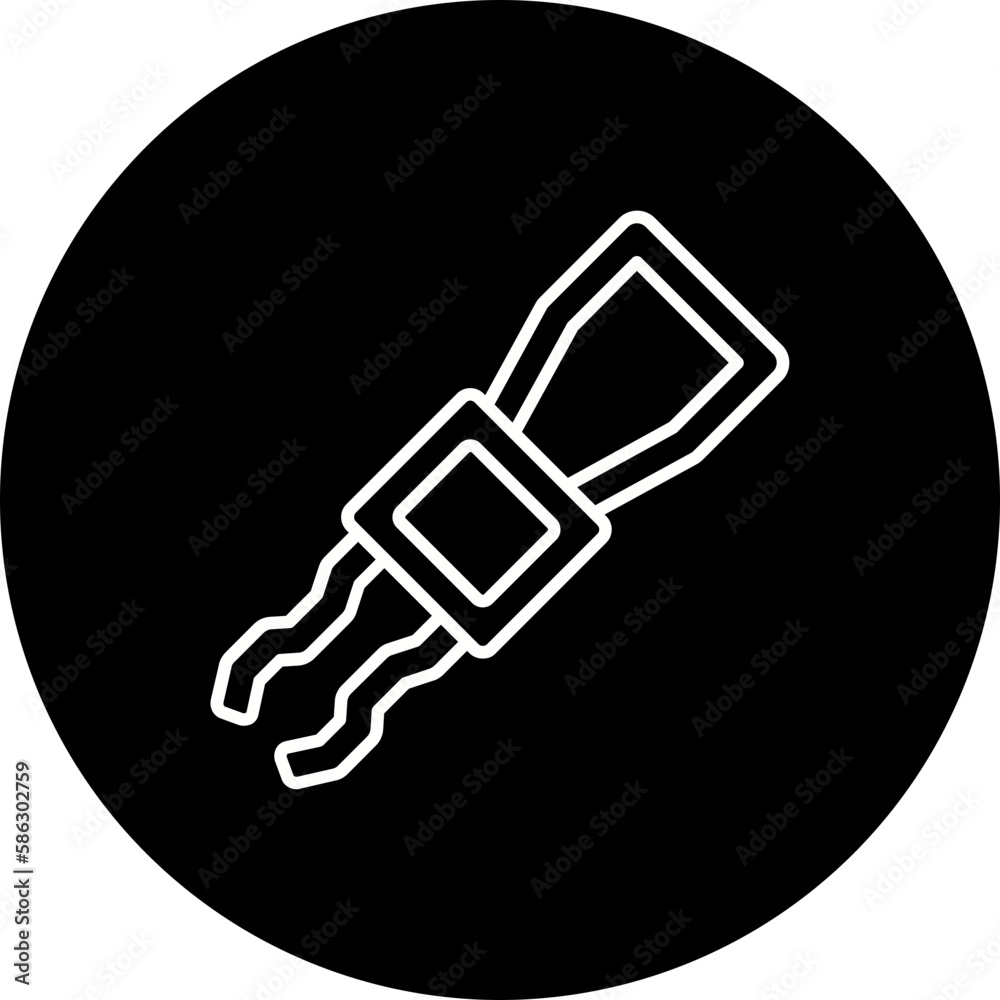 Pullers Line Inverted Icon Pullers Line Inverted Icon