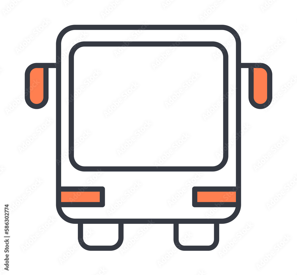 bus icon. Element of web icon with one color for mobile concept and web apps. Thin line bus icon can be used for web and mobile. Premium icon bus icon. Element of web icon with one color for mobile concept and web apps. Thin line bus icon can be used for web and mobile. Premium icon