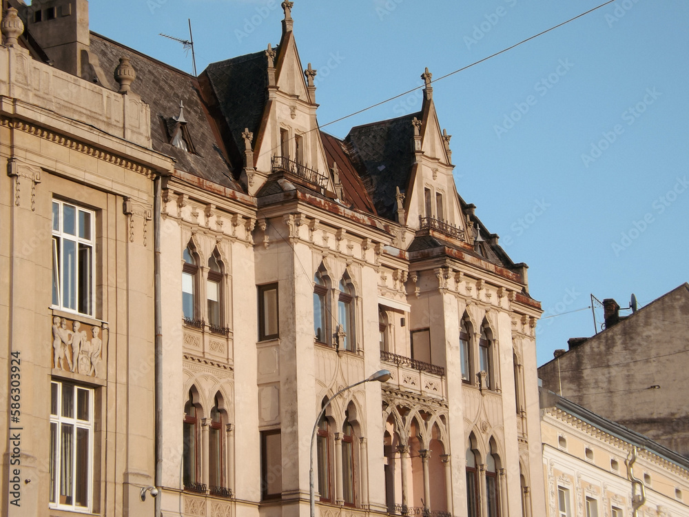 old town architecture lviv ukraine