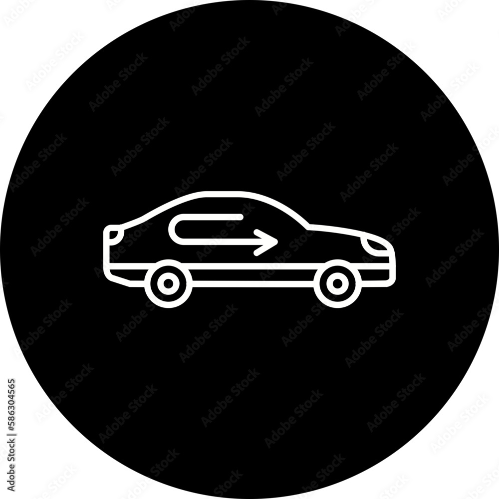 Recirculated Line Inverted Icon Recirculated Line Inverted Icon
