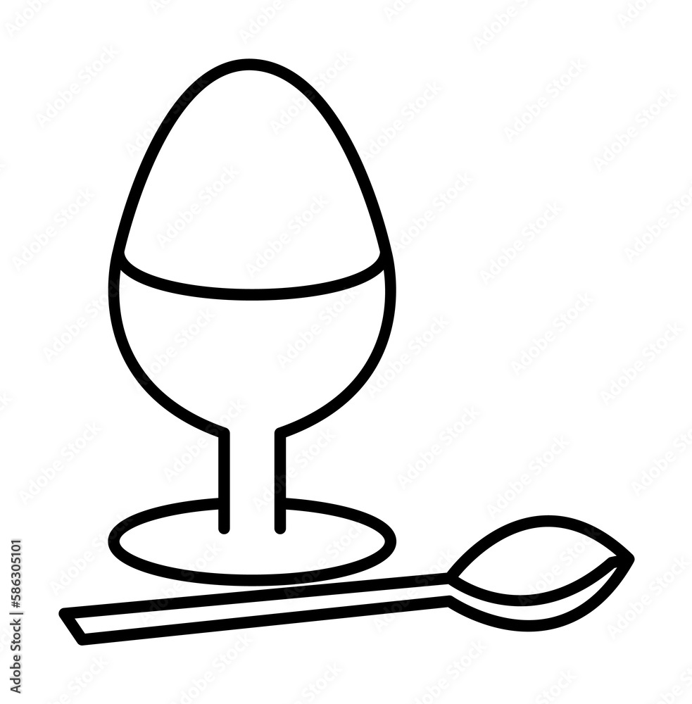 egg for breakfast icon. Element of fast food for mobile concept and web apps icon. Thin line icon for website design and development, app development egg for breakfast icon. Element of fast food for mobile concept and web apps icon. Thin line icon for website design and development, app development