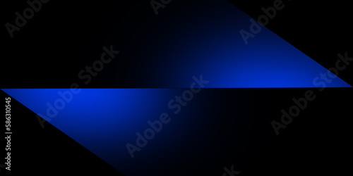 Minimalist black and blue premium abstract background with luxury dark geometric elements. Exclusive wallpaper design