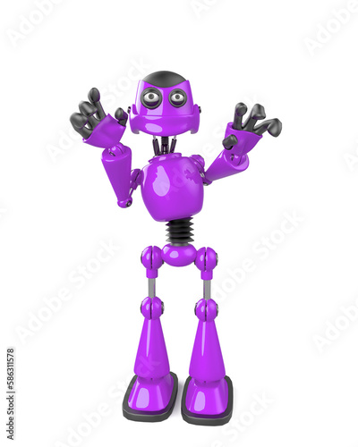 nice robot want to grab you full view