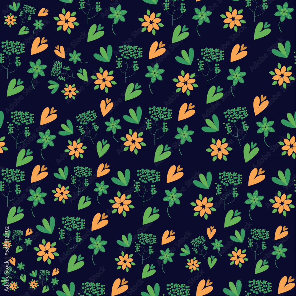 custom made wallpaper toronto digitalSeamless floral and organic pattern design, organic pattern background vector