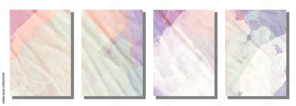 Abstract watercolor brush background.