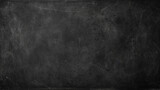 Grunge black chalkboard textured background