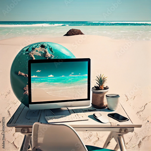 Living the Dream: Working Remotely on a Tropical Island