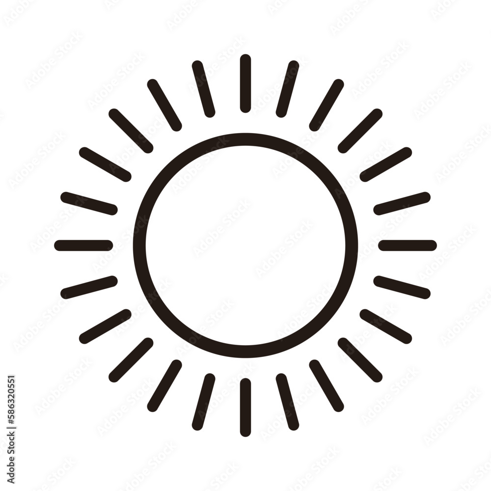 Sun icon vector. Sun illustration sign. Sun symbol or logo. Sun icon vector. Sun illustration sign. Sun symbol or logo.