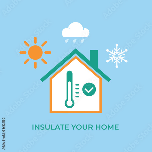 Energy-efficient home: insulate your house and prevent heat loss