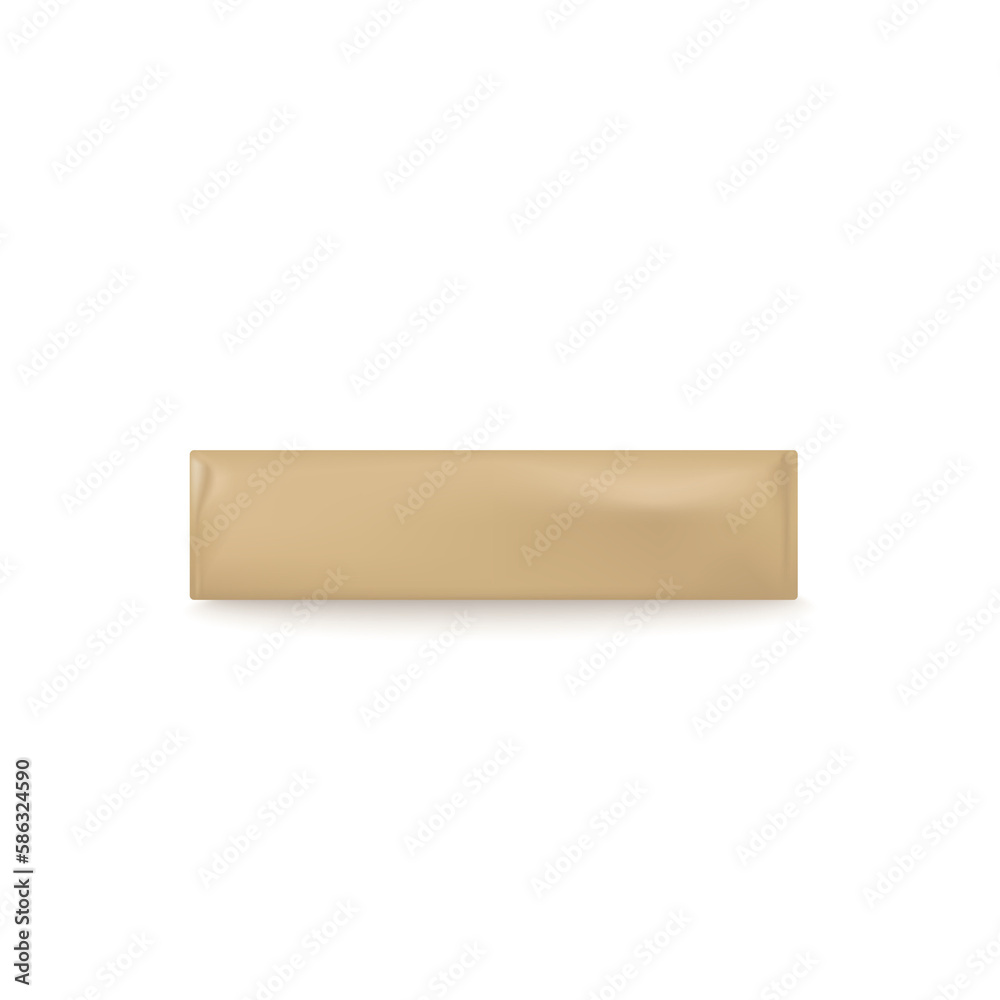 Mockup of soap paper wrapping side view, realistic illustration isolated. Mockup of soap paper wrapping side view, realistic illustration isolated.