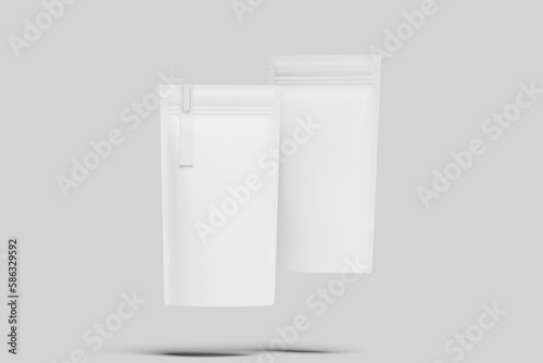 Coffee Pouch Packaging Mockup © mah