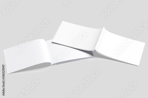 Obraz na płótnie A4 Lanscape Mockup